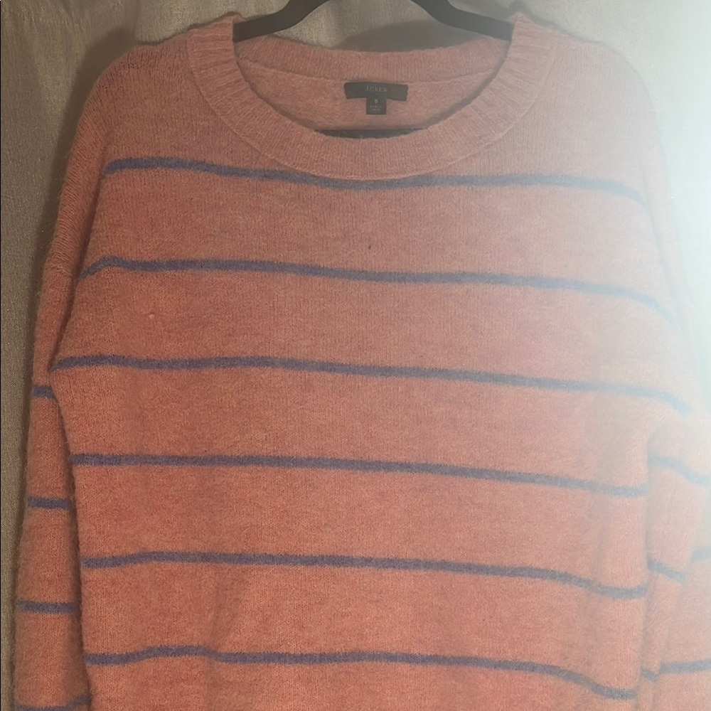 Women’s Striped Sweater - Pink and Blue